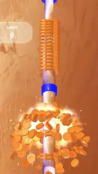 On Peeler Space Tube Game Screen Shot 0