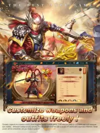 Dynasty Legends: Divine weapons hero descended Screen Shot 5