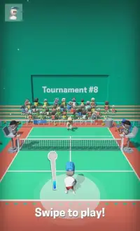 Mini Tennis tournament : sport game Screen Shot 7