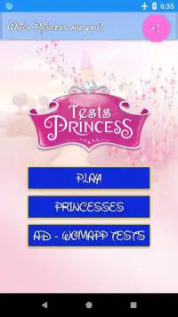 Princess Test. Which princess do you look like? Screen Shot 16