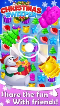 Christmas Sweeper - Free Match 3 Puzzle Screen Shot 3