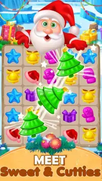 Christmas Sweeper - Free Match 3 Puzzle Screen Shot 2