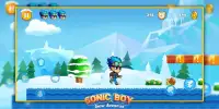 Super Sonic Boy - Adventure Snow Screen Shot 1