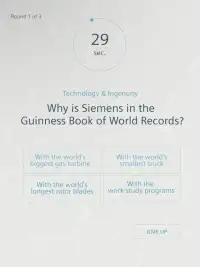 Siemens Quiz Screen Shot 2