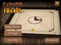Carrom Multiplayer - 3D Carrom Board Game Screen Shot 1