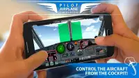 Pilot Airplane simulator 3D Screen Shot 1