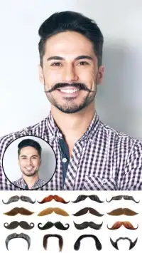 Man Hair Style : New hair, mustache, beard styles Screen Shot 1