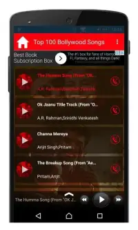 Top 100 Bollywood Songs Screen Shot 2