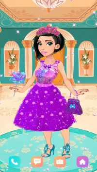 Princess dress up game Screen Shot 0
