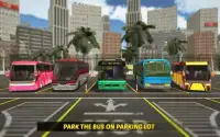 Euro Bus Driver - Vegas City Fun Simulator Games Screen Shot 0