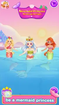 Mermaid Princess Makeup Design Screen Shot 9
