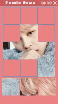BTS [JIMIN] Puzzle Game Screen Shot 1