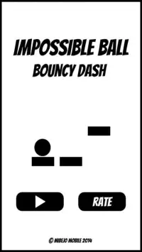 Impossible Ball - bouncy dash Screen Shot 4
