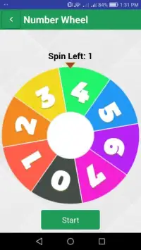 Number Spinner Screen Shot 2