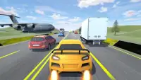 Traffic Car Driving Simulator Screen Shot 1