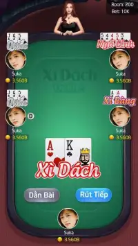 Blackjack - Xì dách Online Screen Shot 1