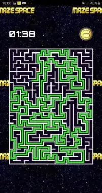 Maze Space : Classic puzzle game Screen Shot 2