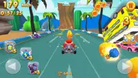 Kart Toons Transformer - Ultimate Racing Track Screen Shot 2