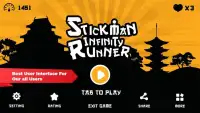 Stickman Infinity Runner Screen Shot 4