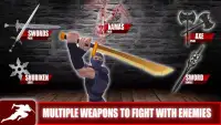 Real Ninja Warrior: Samurai Fighting Games 3D Screen Shot 1