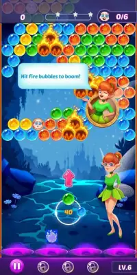 Shoot Bubble - Fairy Element Shooter Screen Shot 1