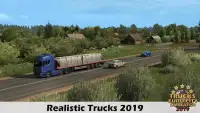 Euro Truck Night Simulator:2020 Night Drive Screen Shot 2