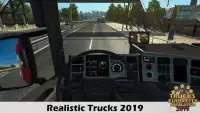 Euro Truck Night Simulator:2020 Night Drive Screen Shot 0