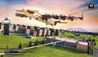 Futuristic Flying Train Simulator Taxi Train Games Screen Shot 0
