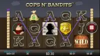 COPS AND BANDITS(FREE SLOT MACHINE SIMULATOR) Screen Shot 2