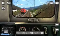 Train Simulator Free 2019 - Crossing Railroad Game Screen Shot 1