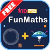 Kidpid Fun Maths - Add, Subtract, Multiply, Divide