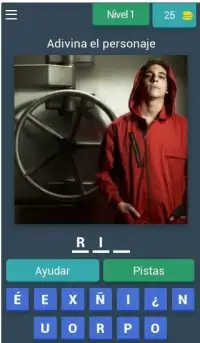 La casa de papel Fan Made Quiz Screen Shot 6