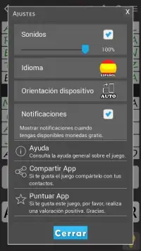 Crosswords - Spanish version (Crucigramas) Screen Shot 12