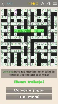 Crosswords - Spanish version (Crucigramas) Screen Shot 8