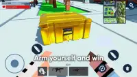 1 Pixel Battlefield online guns killing games 3D Screen Shot 1