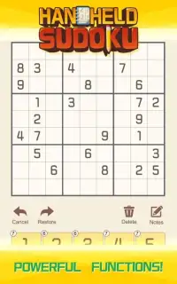 Handheld Sudoku Screen Shot 3