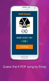 Guess the K-POP song by Emoji Screen Shot 4