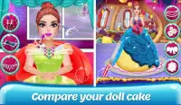 ** Doll Makeover & dress up - doll cakes games* Screen Shot 2