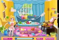 Cleaning House Princess Games - Home Cleanup Screen Shot 5