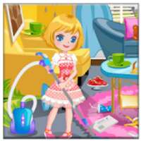 Cleaning House Princess Games - Home Cleanup