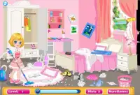 Cleaning House Princess Games - Home Cleanup Screen Shot 0