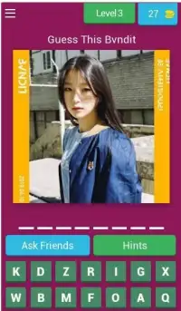 Kpop Idol Quiz Member Girlgroup 2019 - Hard Mode Screen Shot 1