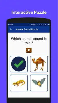 Animal Sounds and Puzzles Screen Shot 0