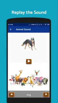 Animal Sounds and Puzzles Screen Shot 2