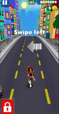Runner Girl Subway City Run 3D Screen Shot 4