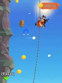 Rappelling - popular flip games Screen Shot 2