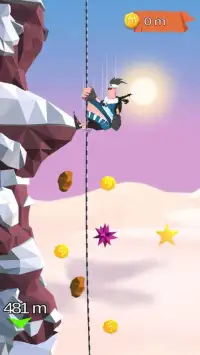 Rappelling - popular flip games Screen Shot 4