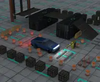 Cybertruck Parking Game: Neon Electric Truck Drive Screen Shot 9