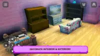 Sim Girls Craft: Home Design Screen Shot 0