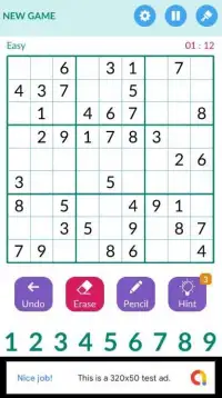 Sudoku Blitz - Smart Brain Game Screen Shot 2